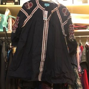 South Main Embroidered Blouse